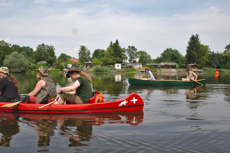 auf der Alten Oder bei Oderberg