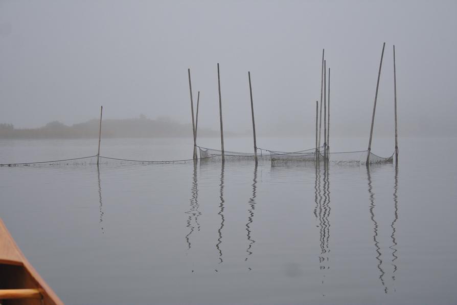 Fischernetze im Nebel Fischernetze im Nebel
