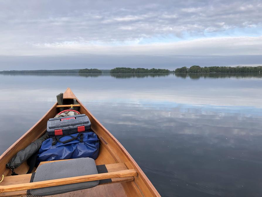 ganz früh auf dem Großen Plöner See