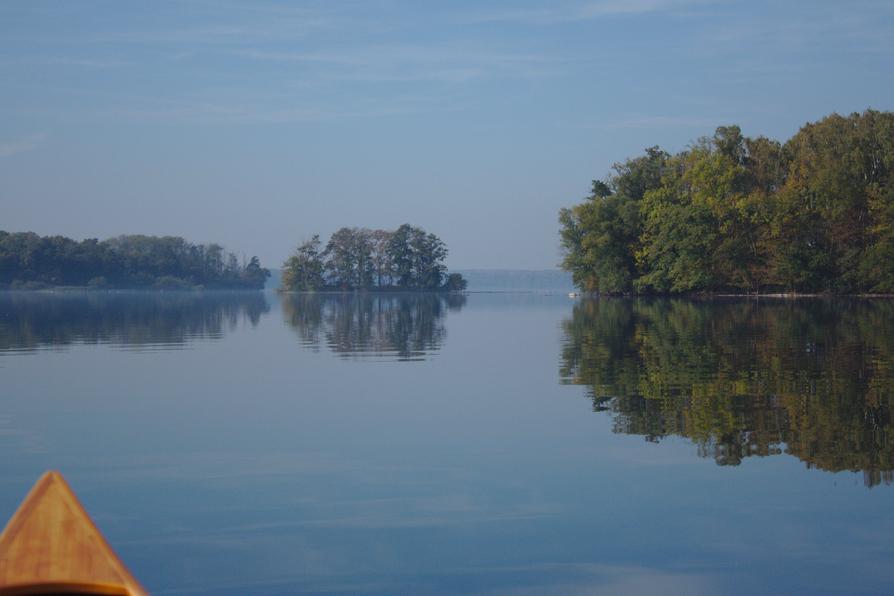 Durchfahrt vom Großen Plöner See zur Ascheberger Bucht