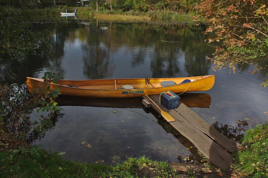 Kanu-Einsetzstelle in Achterwehr am Eider-Ring-Kanal