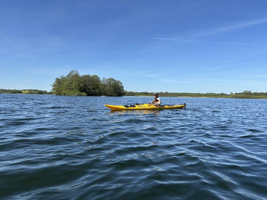 vor der Vogelinsel bei Wahlstorf
