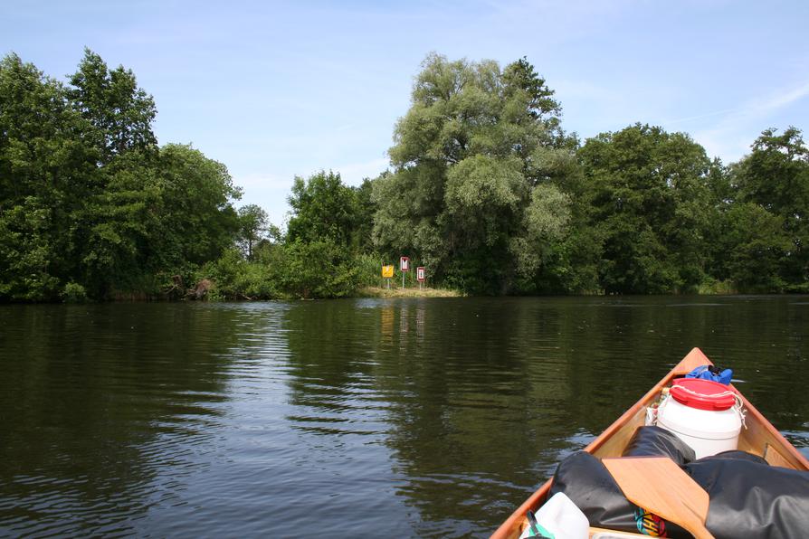 Krumme Havel - Abzweigung Emster Kanal