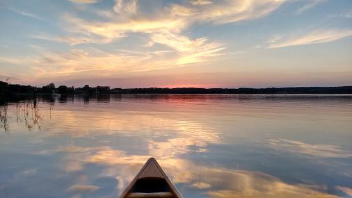 Woblitzsee am Abend