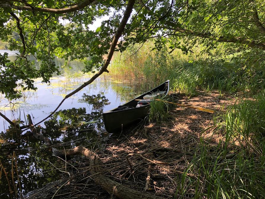 Pause an der Schwentine Große Breite