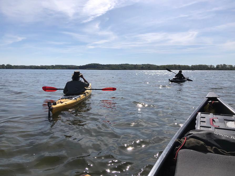Auf dem Lanker See
