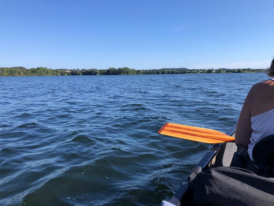 Wellengang auf dem Kleinen Plöner See