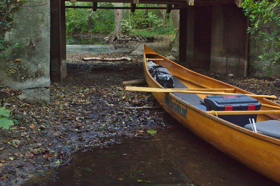 kein Wasser unter der Brücke der Prinzeninsel