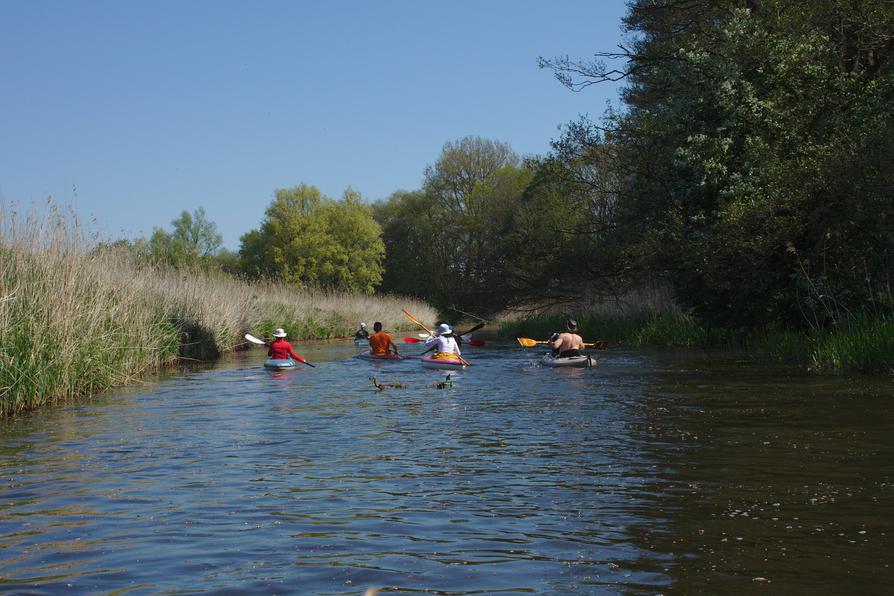 Wasserwandern auf der Warnow 2016