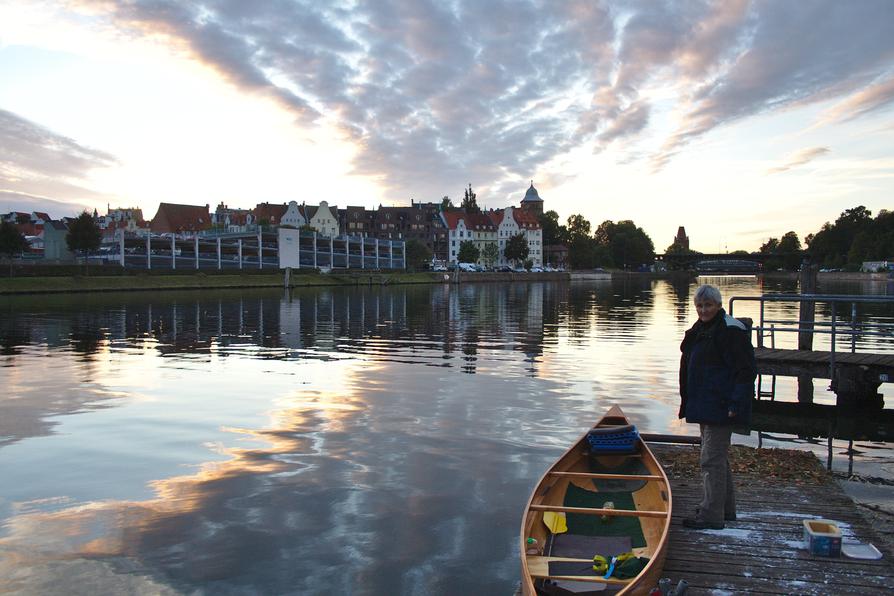 Lübeck im Stadthafen