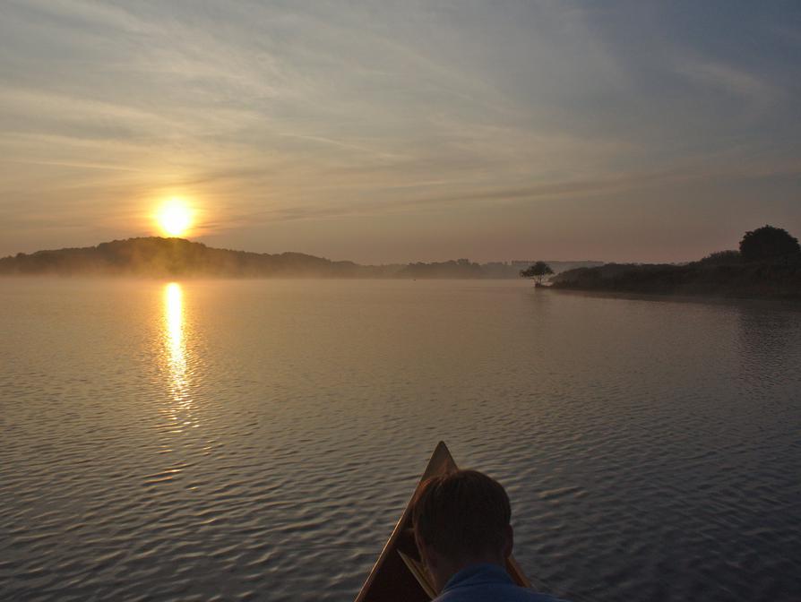 Morgens auf dem Lanker See