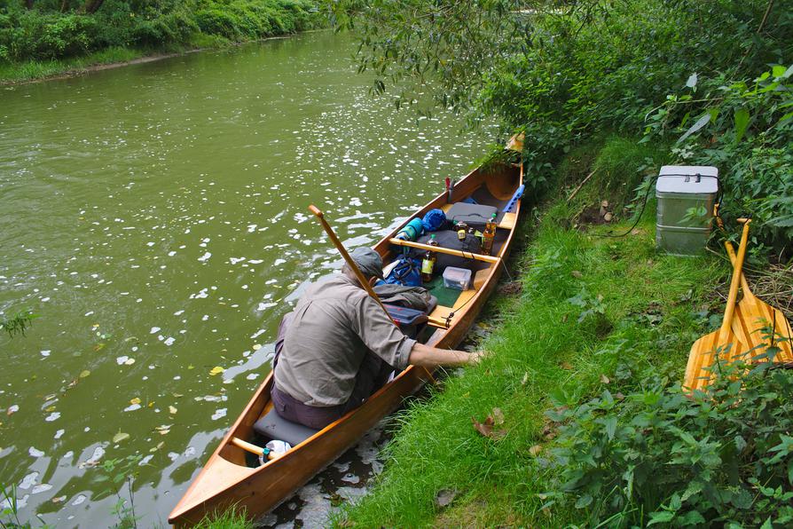 Umtragen bei der Kupfermühle