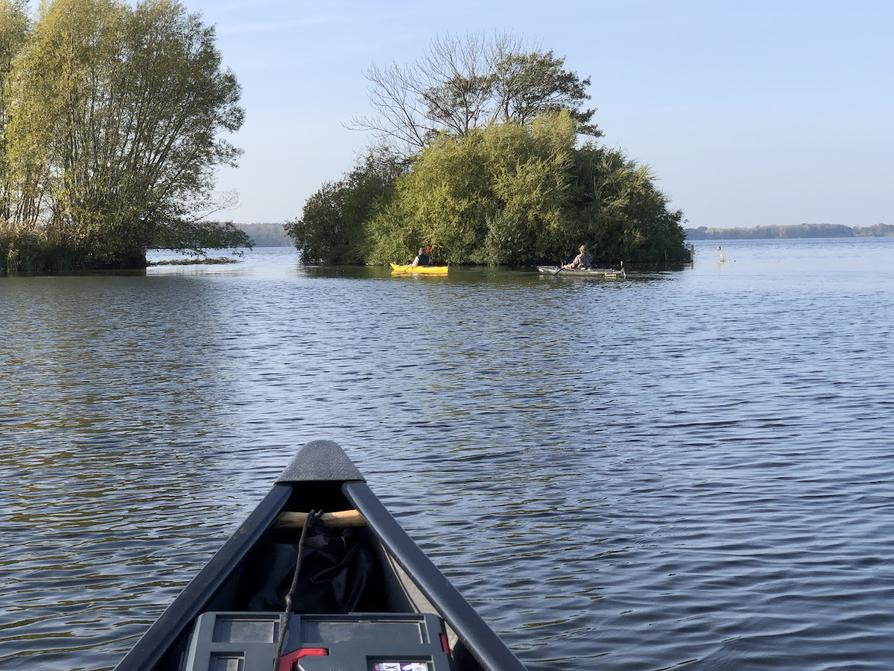 Auf dem Bischofssee nahe Bosau