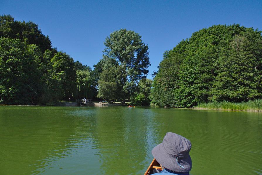 Schwentine vor dem Kirchsee