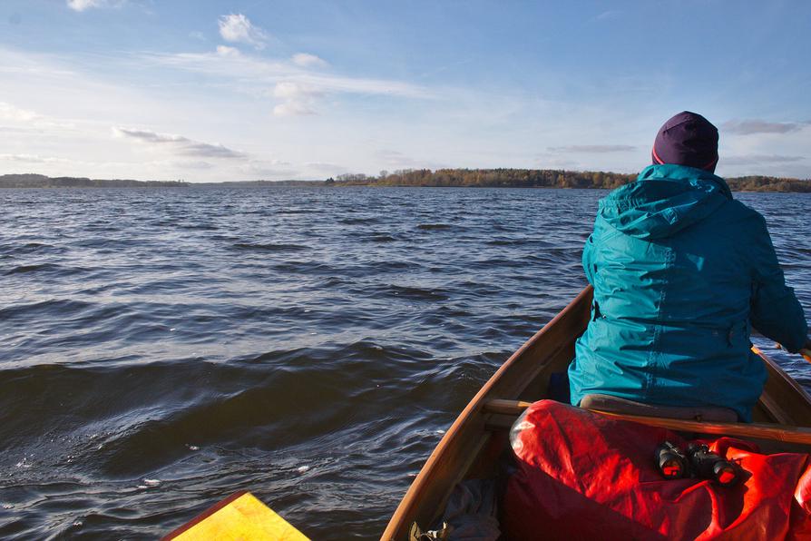 kräftige Wellen auf dem Westensee