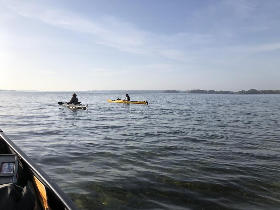 Mitten auf dem Großen Plöner See