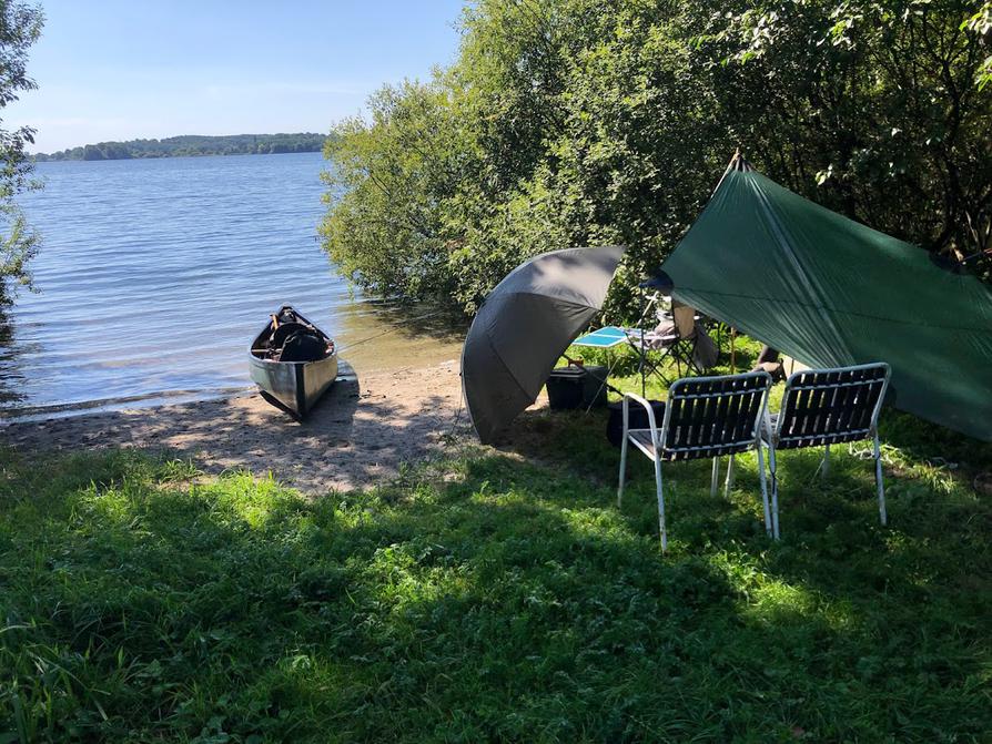 Pause am Kleinen Plöner See