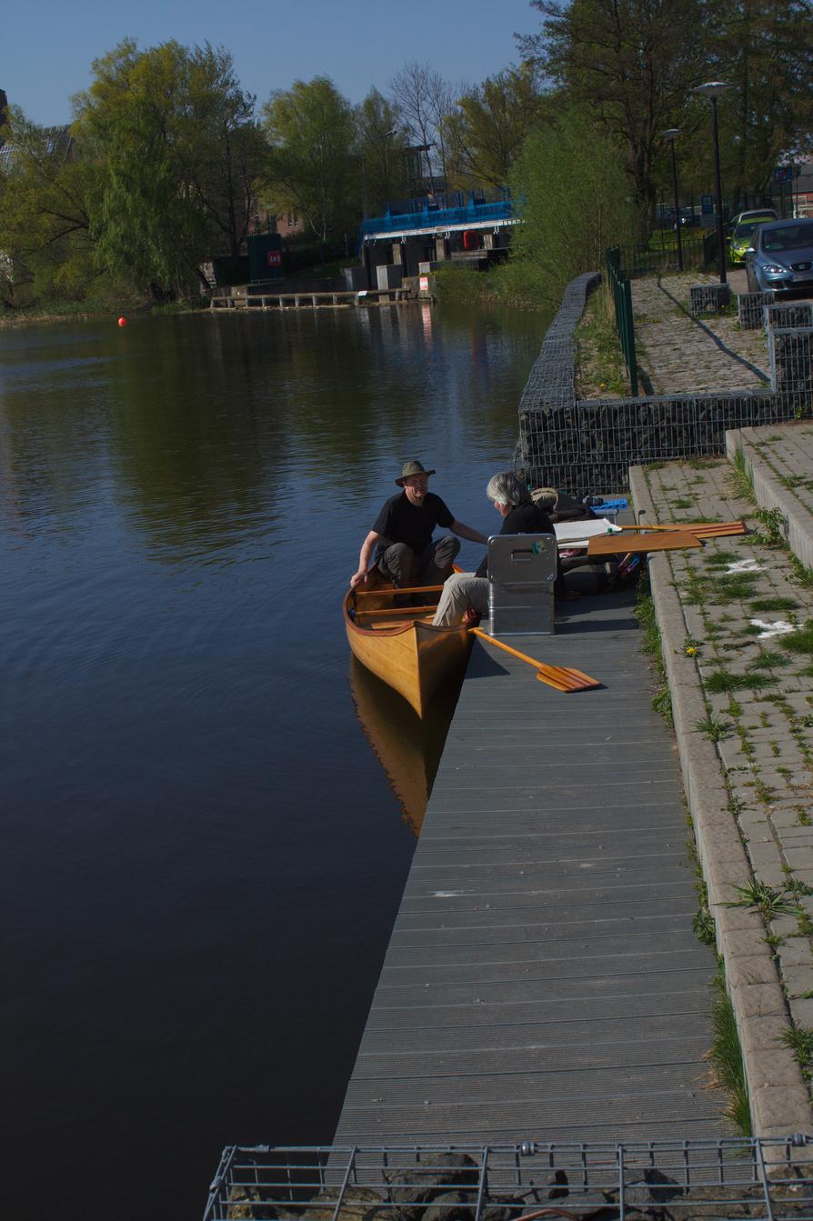 Warnow, Rostock-Mühlendamm