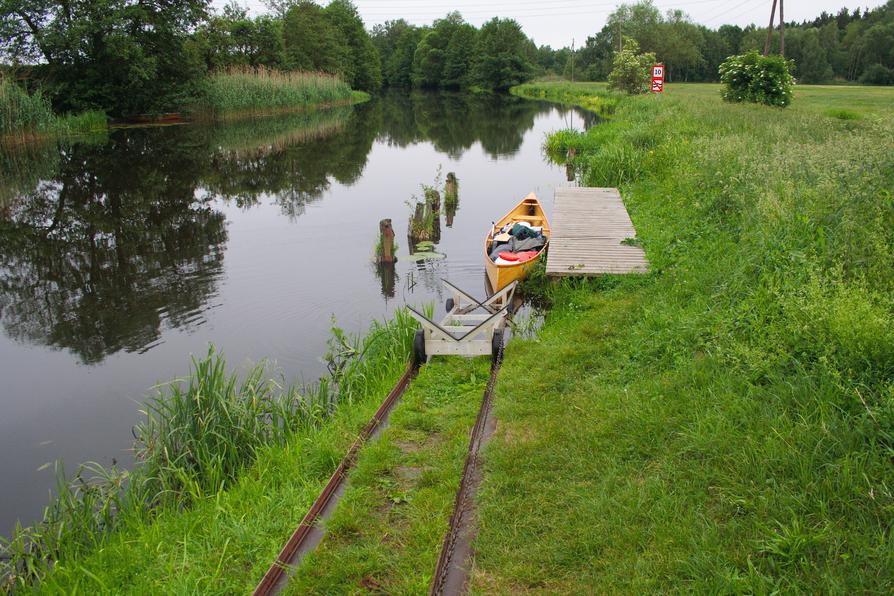 Spree, leichte Lore bei Drahendorf