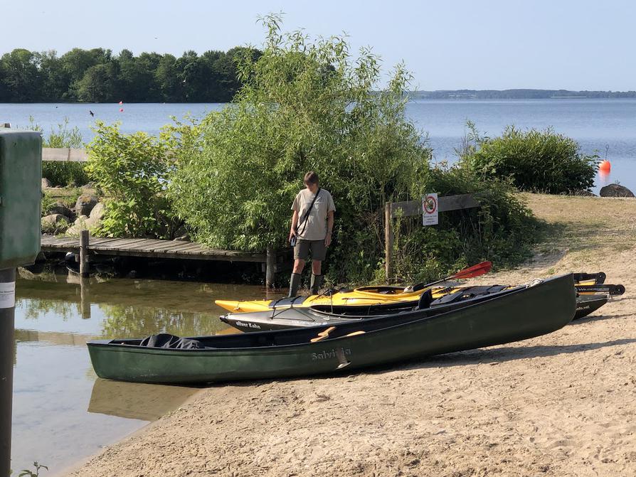 Einsetzstelle am Großen Plöner See