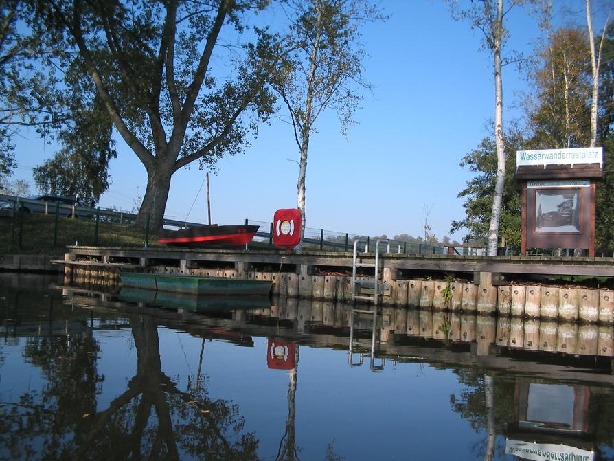 Wasserwanderrastplatz in Marlow an der Recknitz