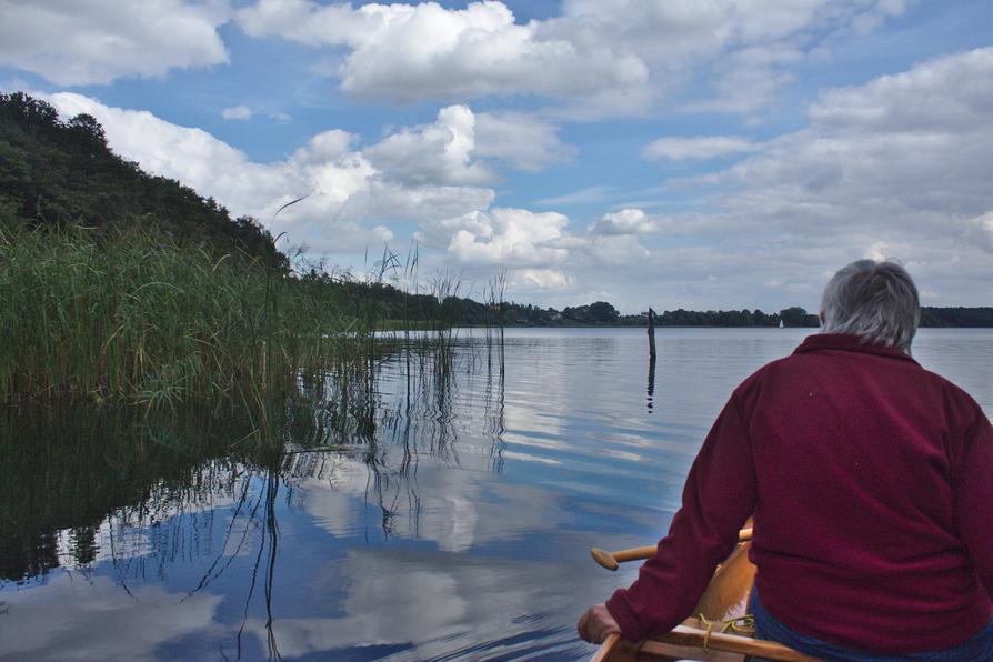 Auf dem Salemer See