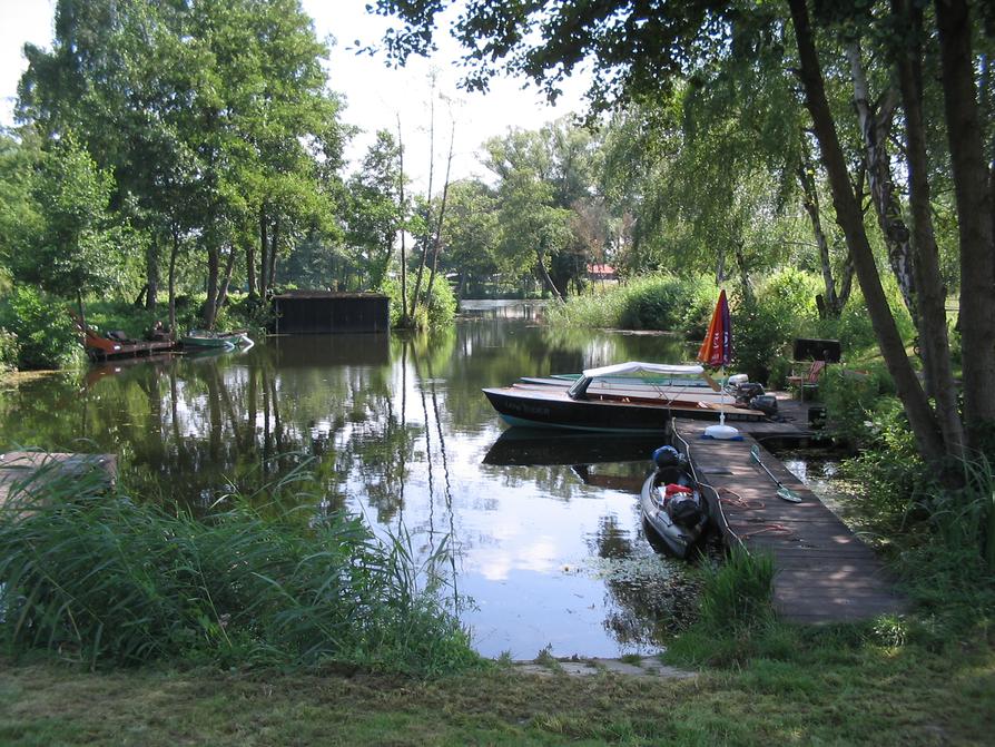 Kanustation und Pension Wallapoint in Mildenberg, Welsengraben