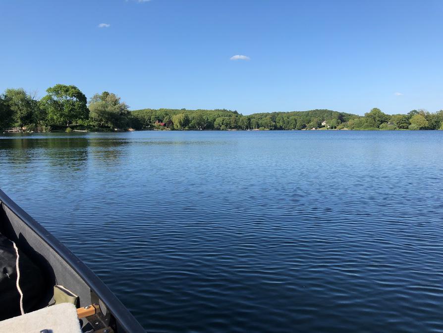 Auf dem Langen See bei Timmdorf