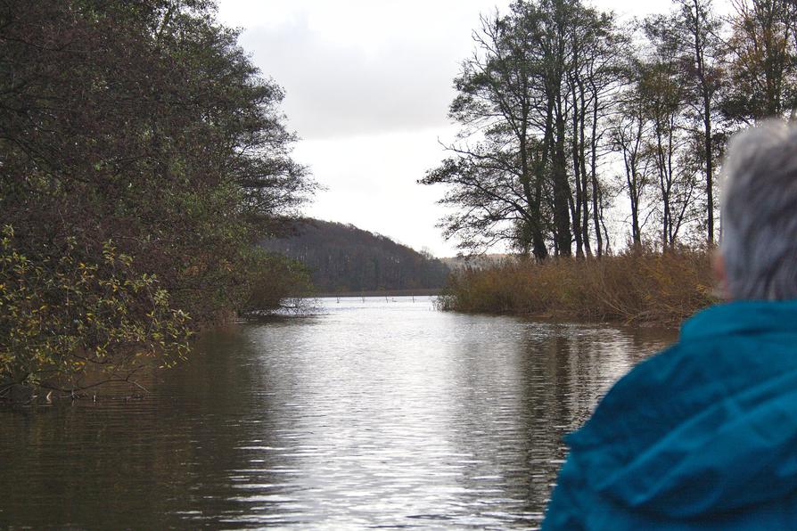 Blick von der Eider in den Westensee