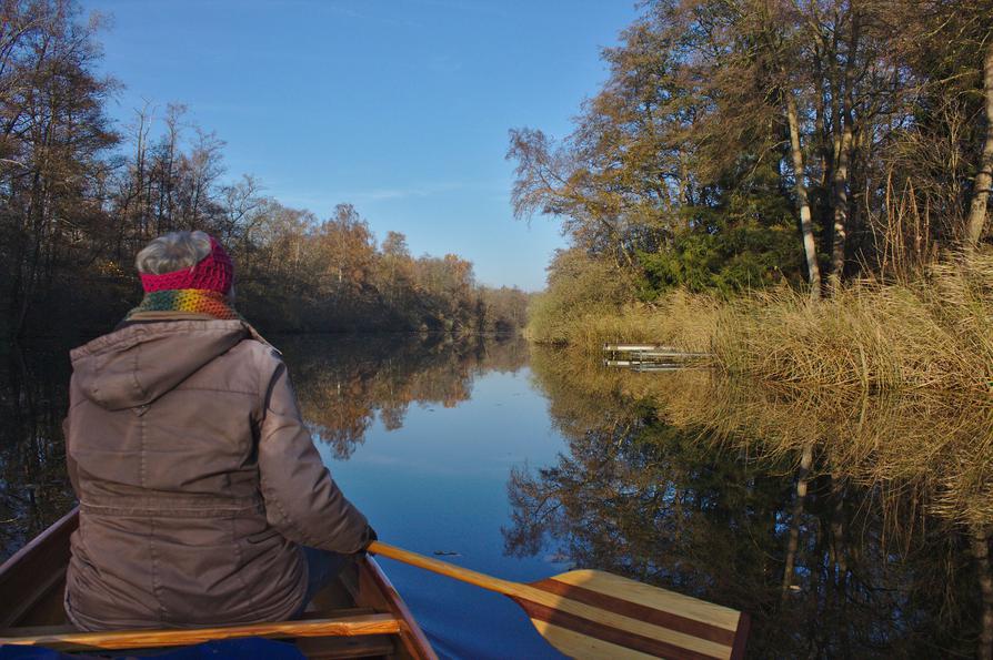 auf dem Eider-Ring-Kanal