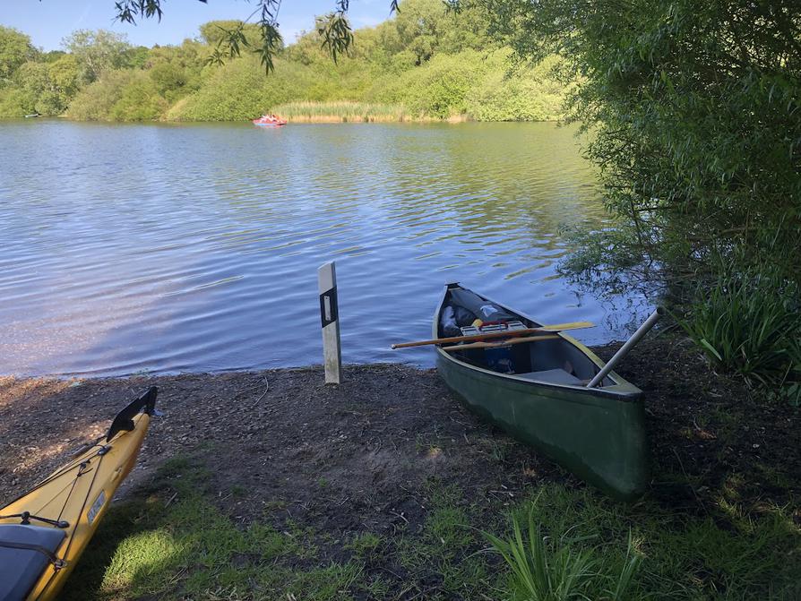 Zurück an der Einsetzstelle Kirchsee