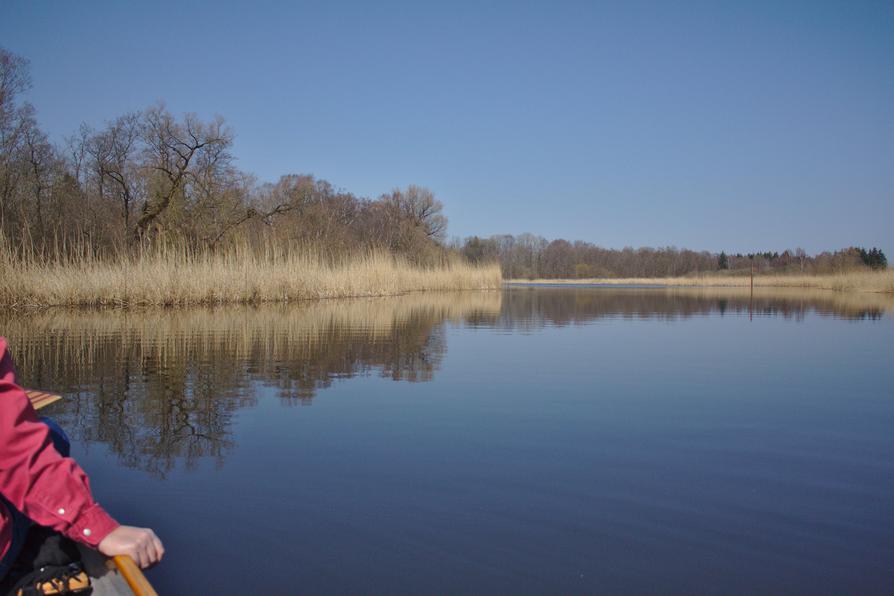 Auf dem kleinen Quarnbeker See