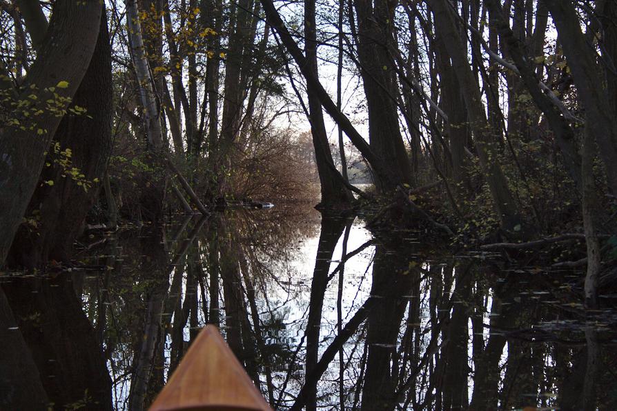 Durchstich an der Halbinsel Prinzeninsel