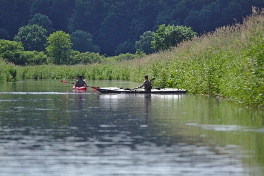 Auf der Stör bei Fitzbek