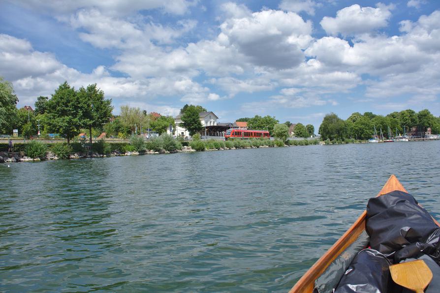 Großer Plöner See, Bahnhof Plön