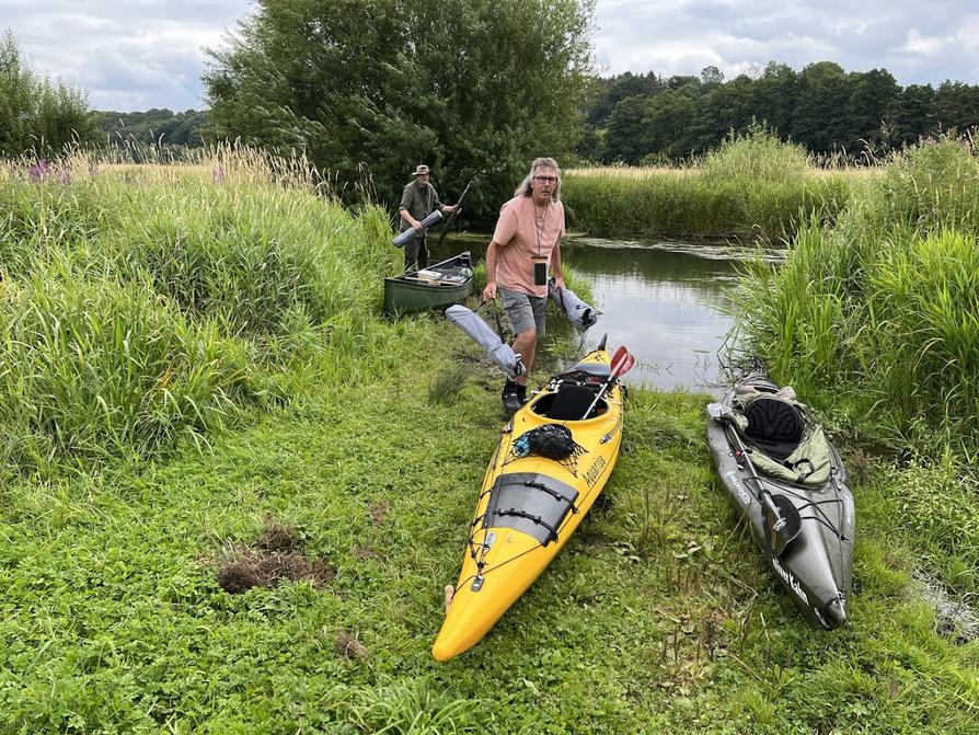 Pause an der Eider