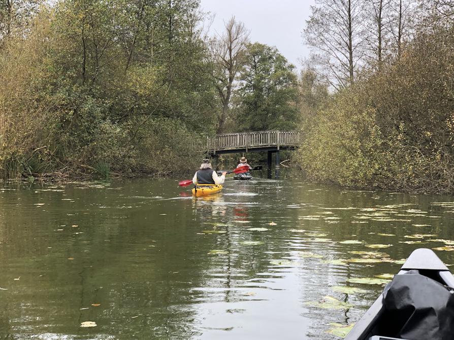 auf der Schwentine bei Eutin