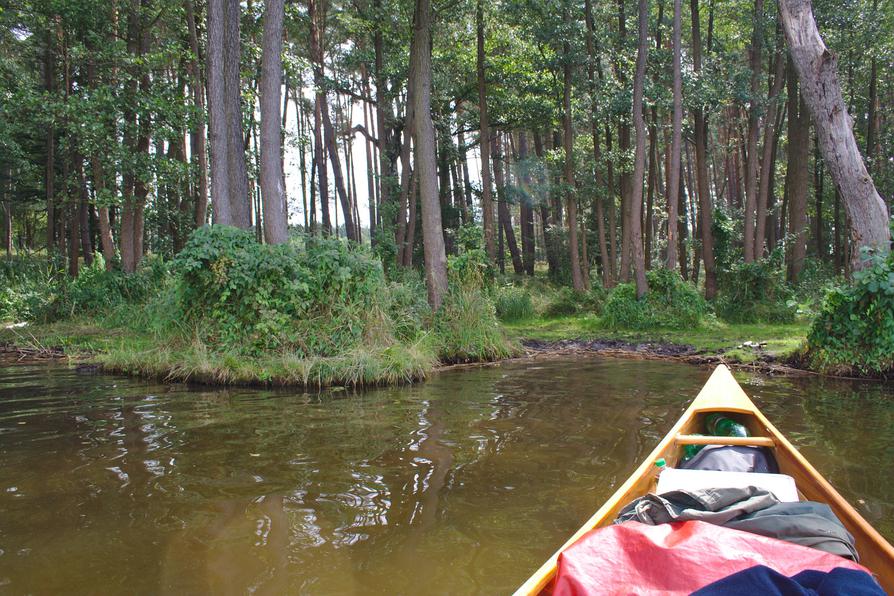 Pausenmöglichkeit am Rätzsee