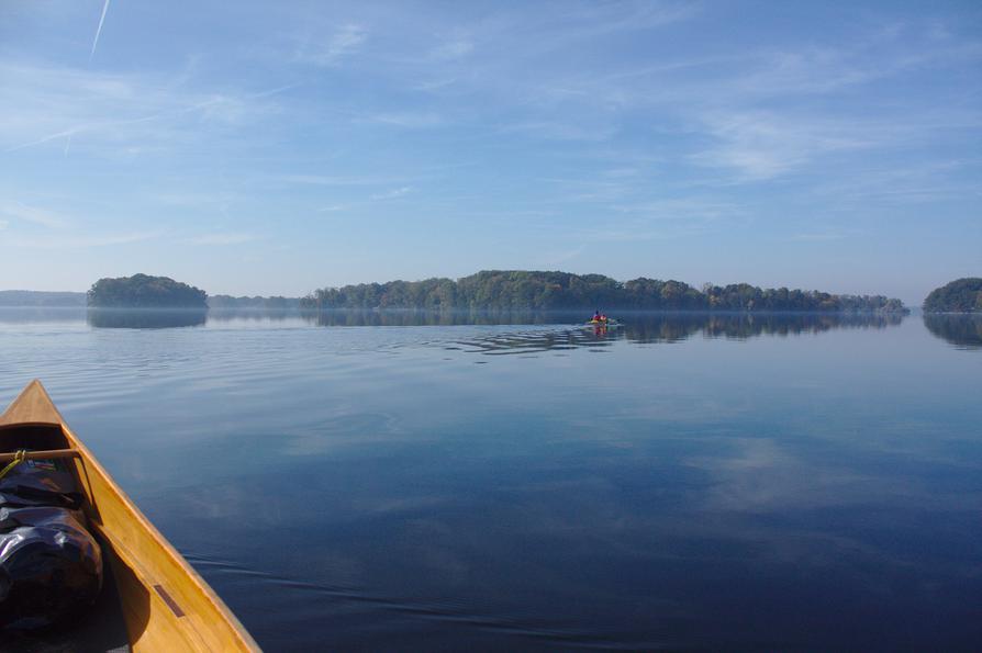 Kajak auf dem Großen Plöner See