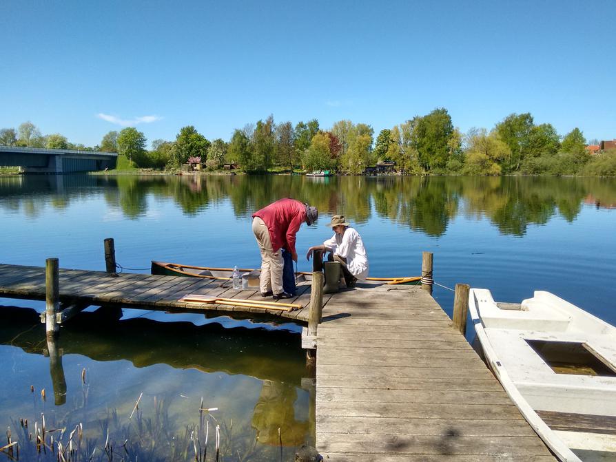 Kanu-Einsetzstelle Appelwarder in Plön