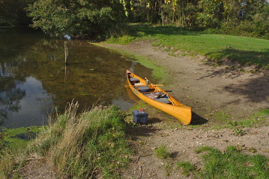 Pause an der Pferde-Badestelle Pause an der Pferde-Badestelle