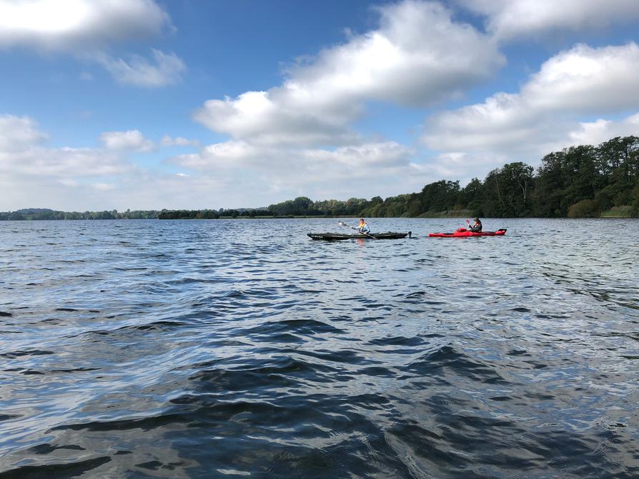 etwas windig auf dem Behler See