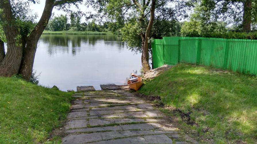 Einsetzstelle in Gartz an der Westoder