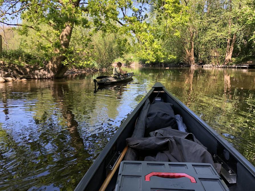 Rückfahrt aus Preetz