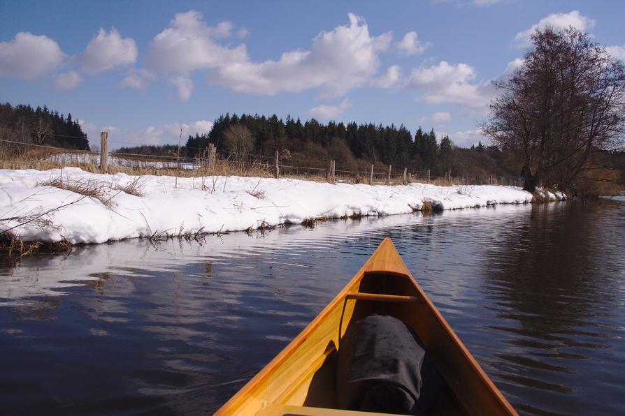 Die Eider nahe Felde