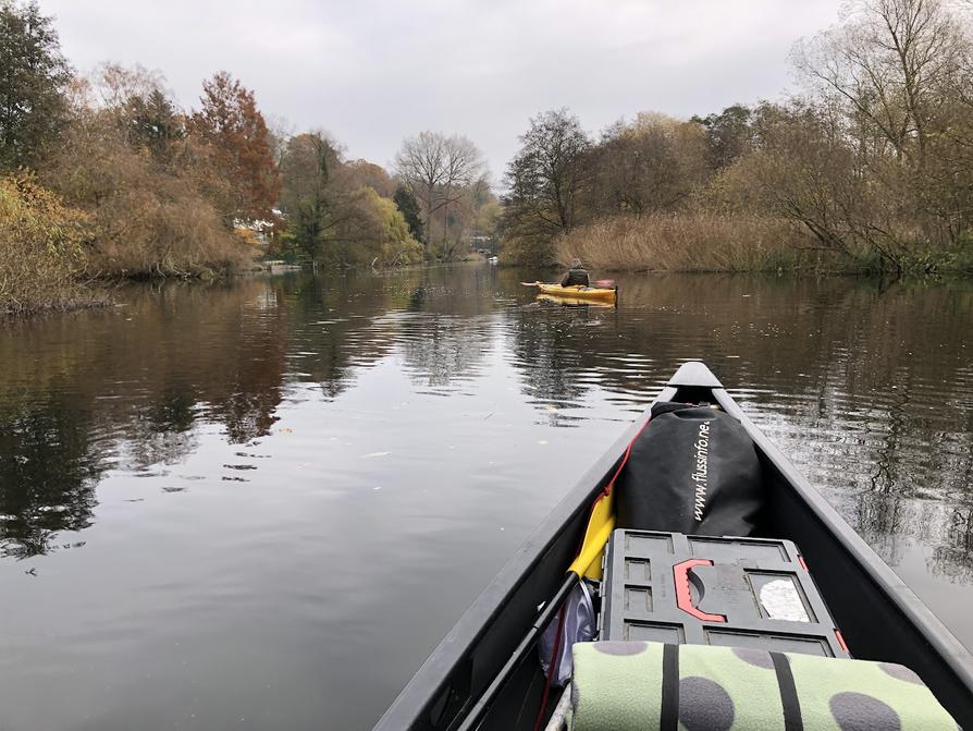 die Schwentine in Wellingdorf
