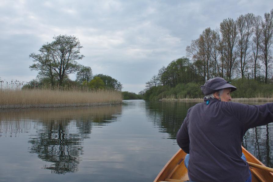 die Schwentine fließt aus dem Kronsee