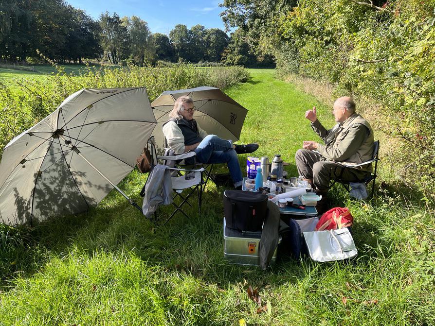 Picknick zum Mittag in Mielkendorf