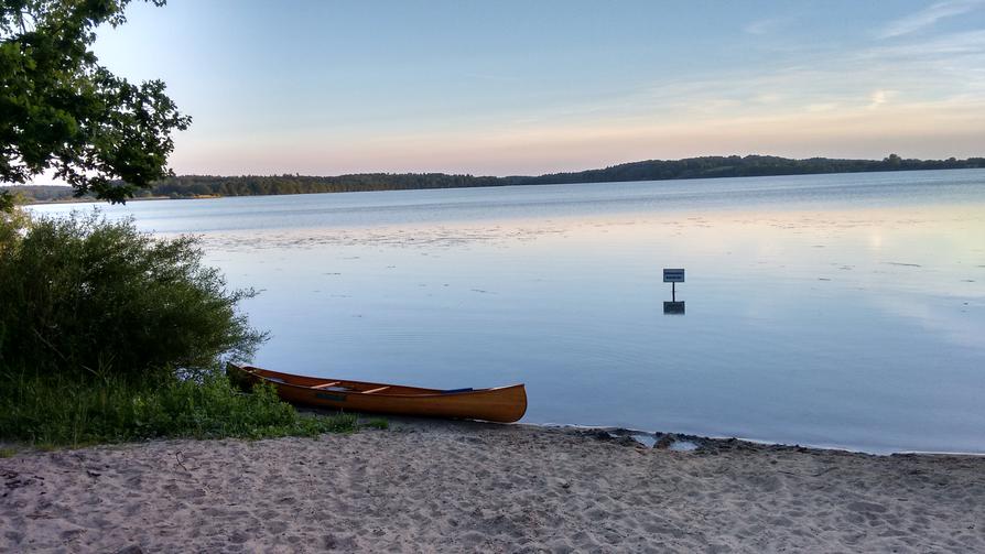Der Behler See am Abend Der Behler See am Abend