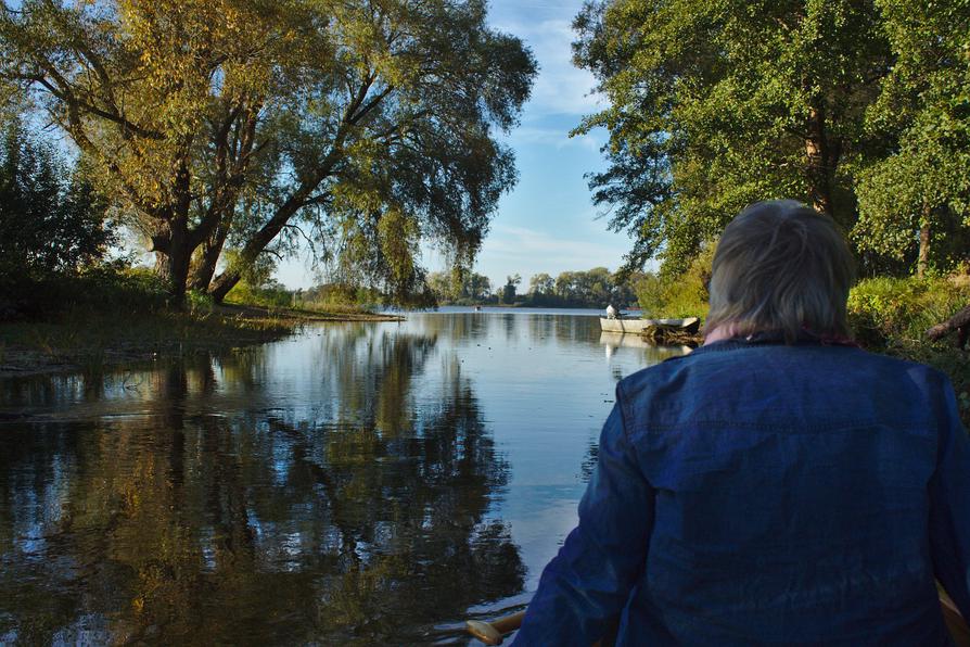 Schwentine vor dem Lanker See beim Gut Wahlstorf